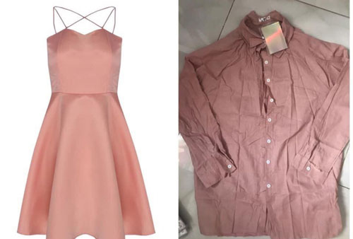 Hí hửng đặt váy hồng pastel sang chảnh, cô nàng "ngã ngửa" nhận về thứ như "giẻ lau"