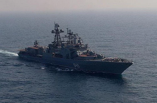 Khu trục hạm Nguyên soái Shaposhnikov lớp Udaloy. Ảnh: Topwar.