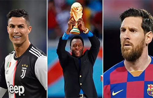 Bỏ Ronaldo và Neymar, Pele chọn Messi là cầu thủ toàn diện nhất thế giới