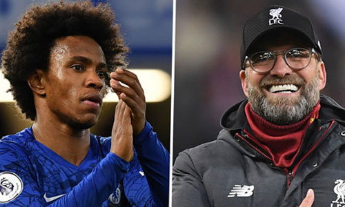 Willian gây sốc khi đàm phán gia nhập Liverpool