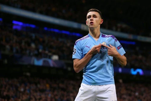 5. Phil Foden (Man City) - 37.12 km/h.