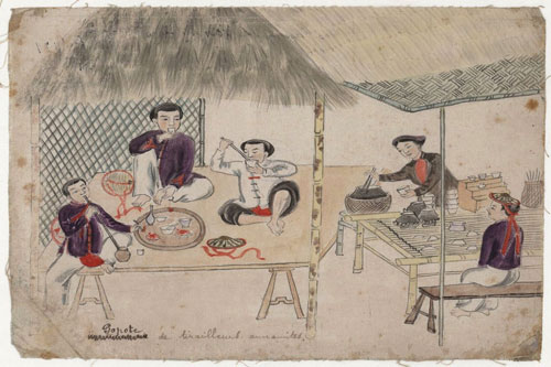 Ảnh hiếm về cuộc sống bình dị ở làng quê miền Bắc cách đây 100 năm