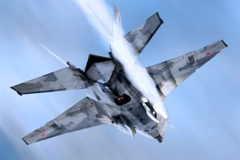 Đồ họa tiêm kích tàng hình thế hệ 5 MiG-41 của Nga