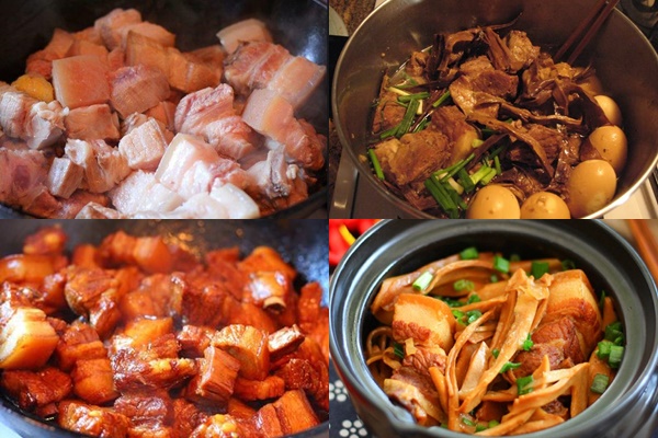 Đổi vị cơm nhà với món thịt kho măng khô thơm ngon đúng điệu