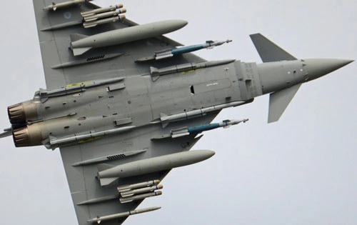 Chiến đấu cơ đa nhiệm Eurofighter. Ảnh: The defense post.