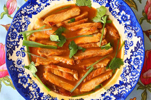 Đổi vị với món thịt heo chiên sốt chua ngọt