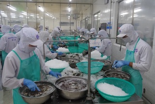 Doanh nghiệp thuỷ sản Cà Mau nỗ lực "kép" vượt khó mùa dịch