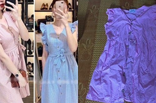 Cô gái uất nghẹn vì đặt váy điệu đà nhưng nhận về thứ như giẻ lau