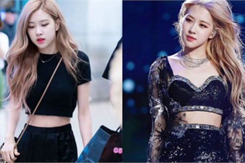 Rosé BlackPink khoe vóc dáng mảnh mai, gợi cảm