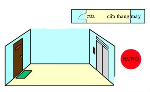 Nhà phạm thế "hổ rình mồi" khi thang máy "chầu" trước cửa - 1