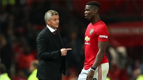 HLV Solskjaer vui vì Pogba trở lại nhưng cũng lo vì phải tìm cách kết hợp Pogba với Bruno Fernandez