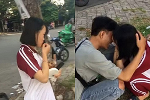 Thấy bạn gái thèm khô gà, anh chàng âm thầm làm hành động này khiến cô nàng bật khóc