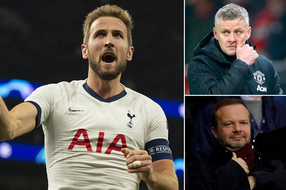 HLV Solskjaer nhận tin kém vui về thương vụ Harry Kane