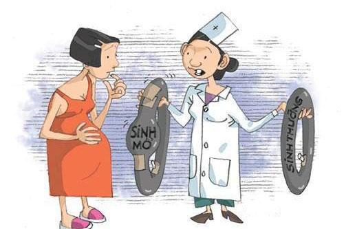 Sự khác nhau giữa sinh thường và sinh mổ?