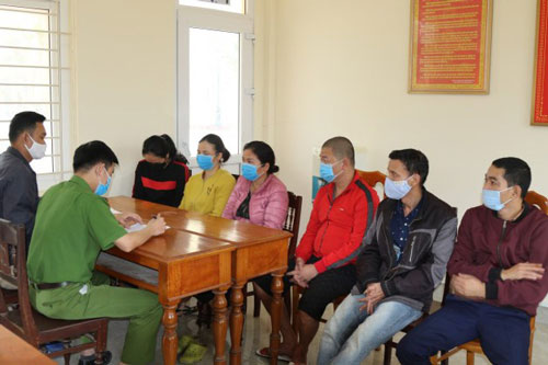 Quảng Bình: Tạm giữ hình sự 6 đối tượng vì hành vi đánh bạc