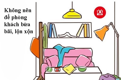 7 lỗi phong thủy phòng khách khiến gia chủ ngày càng nghèo đi - 2