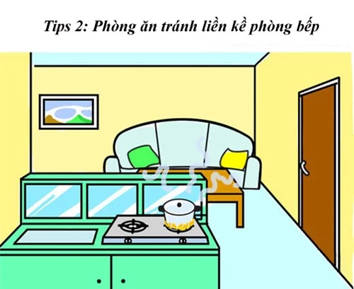 Sức khỏe xuống dốc, nên xem lại phong thủy phòng ăn - 4