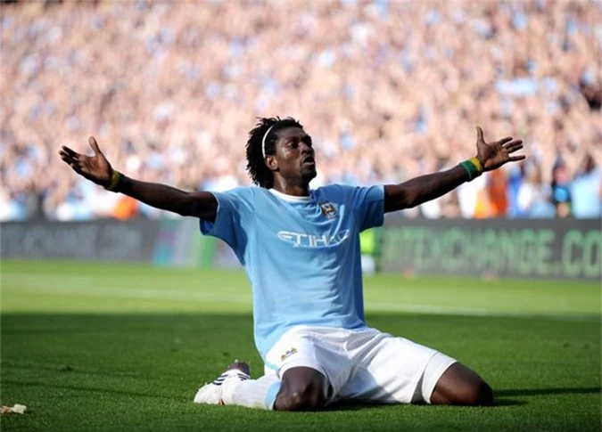 Adebayor trêu ngươi đội bóng cũ