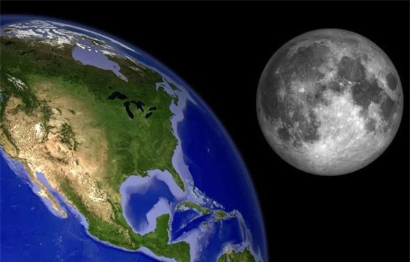 Trái đất đang khiến Mặt trăng teo nhỏ dần