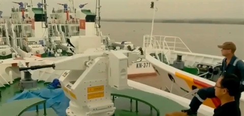 Việt Nam thử nghiệm trạm vũ khí tự động trên tàu KN-272