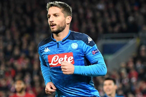 =3. Dries Mertens (Napoli - giá trị chuyển nhượng: 20 triệu euro).