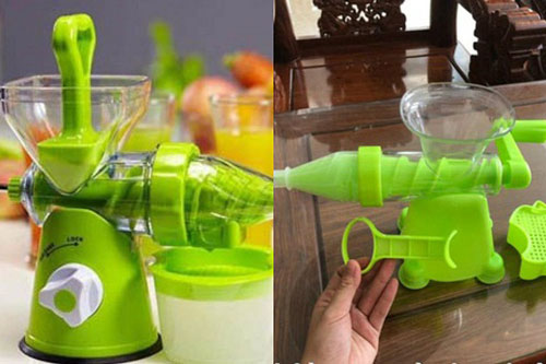 Lên mạng đặt mua máy ép rau củ, cô nàng không ngờ nhận được sản phẩm như đồ chơi trẻ em
