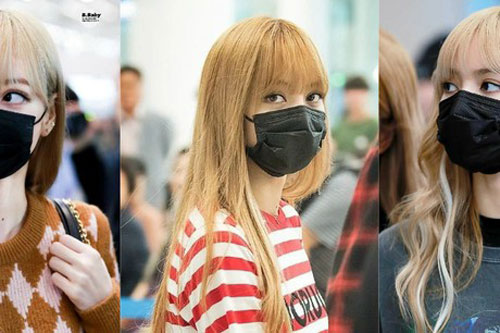 Đeo khẩu trang kín mít, Lisa (Black Pink) vẫn xinh đẹp rạng ngời
