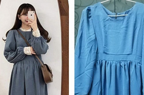 Mua váy baby doll tiểu thư, cô nàng ấm ức nhận về thứ như váy bầu