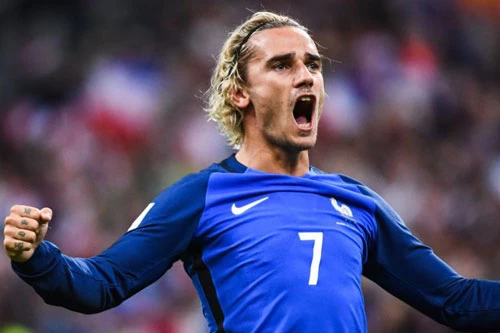 =4. Antoine Griezmann (Pháp, tổng số bàn thắng: 6).