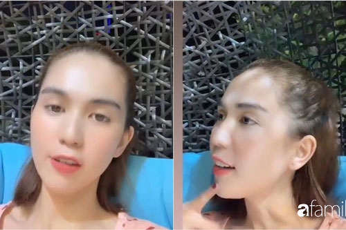 Vì kiểu tóc "sai trái" mà Ngọc Trinh lộ cả mảng da đầu như sắp hói, nhìn vừa shock lại vừa thương cho cô nàng