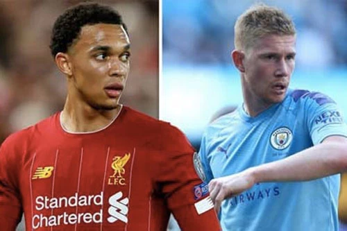  Alexander-Arnold và De Bruyne.