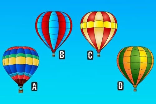 Bạn chọn quả khinh khí cầu nào?