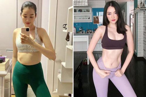 Trúc Diễm khoe body hoàn hảo với trang phục tập gym bó sát