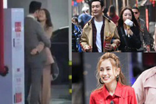 Lộ cảnh Huỳnh Hiểu Minh hôn môi "tình trẻ" Thái Văn Tịnh, Angelababy lại bị gọi tên