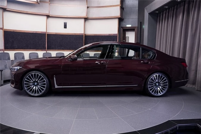 bmw 750li 2020 an tuong voi mau son royal burgundy red hinh 4