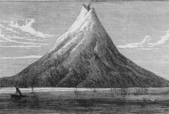 Núi lửa Krakatau rung chuyển thế giới, bằng 10.000 quả bom nguyên tử Hiroshima - Ảnh 1.