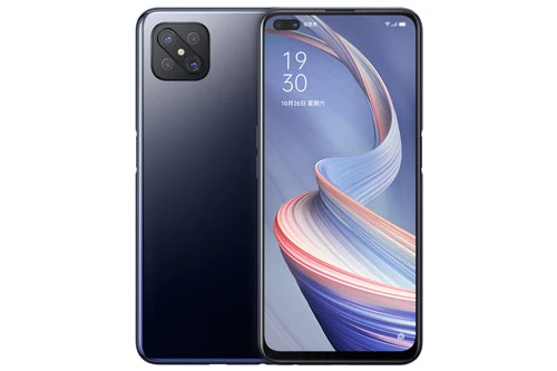 Oppo A92s sở hữu thiết kế với khung viền được làm từ nhựa giả kính. Máy có kích thước 163,8x75,5x8,1 mm, cân nặng 184 g. 