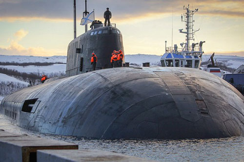 Hé lộ vũ khí ngư lôi tối mật của Nga dành cho tàu ngầm hạt nhân mới