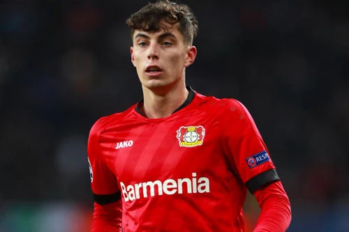 2. Kai Havertz (Bayer Leverkusen, giá trị chuyển nhượng 81 triệu euro). 2. Kai Havertz (Bayer Leverkusen, giá trị chuyển nhượng 81 triệu euro).