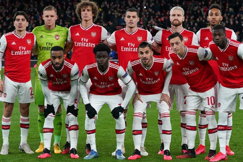 5. Arsenal (giá trị thương mại: 1,4 tỷ bảng).