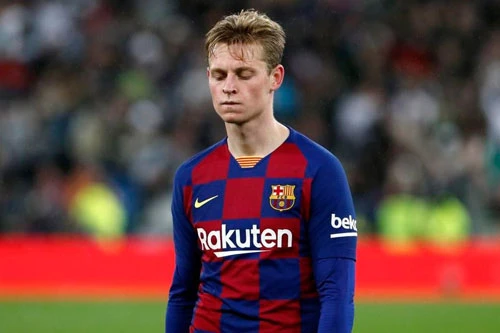 =5. Frenkie De Jong (Barcelona, giá trị chuyển nhượng 72 triệu euro).