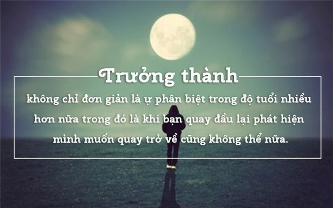 Trưởng thành không phải ở tuổi tác, mà là ở tâm tính - Ảnh 2