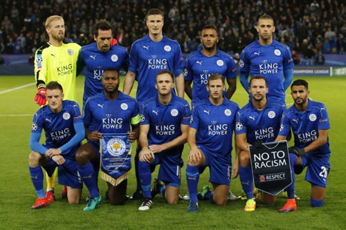 10. Leicester City (giá trị thương mại: 350 triệu bảng).