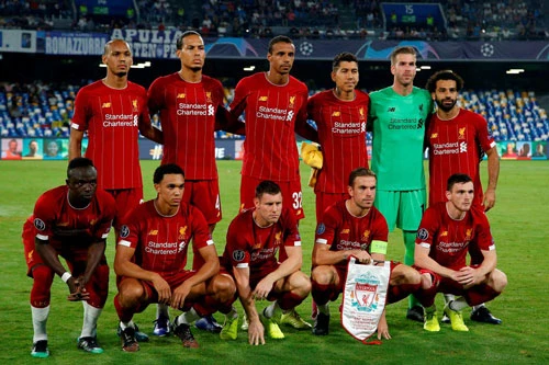 4. Liverpool (giá trị thương mại: 1,6 tỷ bảng).