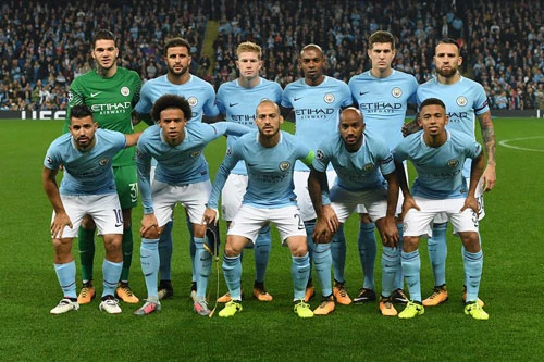 2. Man City (giá trị thương mại: 2,2 tỷ bảng).