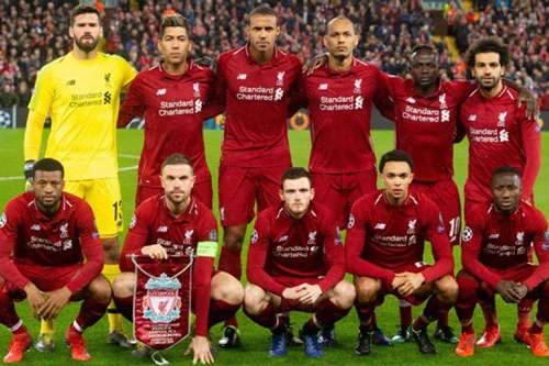 2. Liverpool (Anh, giá trị đội hình: 966,95 triệu euro).