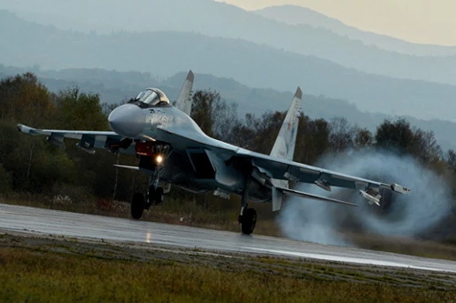 Tiêm kích Su-35S của Không quân Nga. Ảnh: TASS.