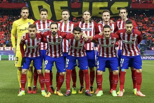 7. Atletico Madrid ((Tây Ban Nha, giá trị đội hình: 709 triệu euro).