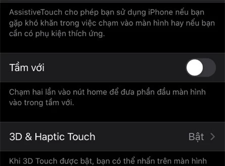 Cách xử lý khi iPhone chỉ hiển thị nội dung ở nửa dưới màn hình