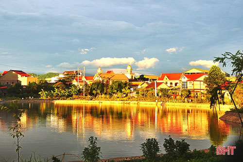 “Mê mẩn” trước vẻ đẹp hoàng hôn lãng mạn miền sơn cước Hà Tĩnh